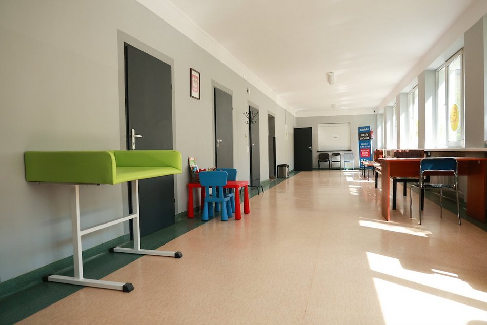 Łódź. Remont poradni pediatrycznej w MCM Polesie w Łodzi. W trosce o najmłodszych pacjentów