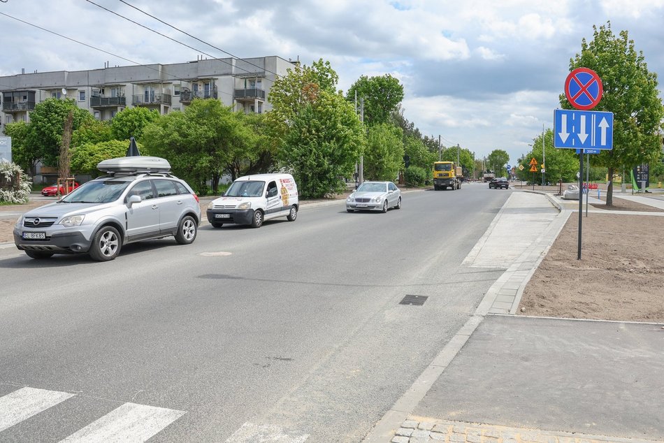 Remont Zakładowej w Łodzi. Otwarcie od Hetmańskiej do Transmisyjnej