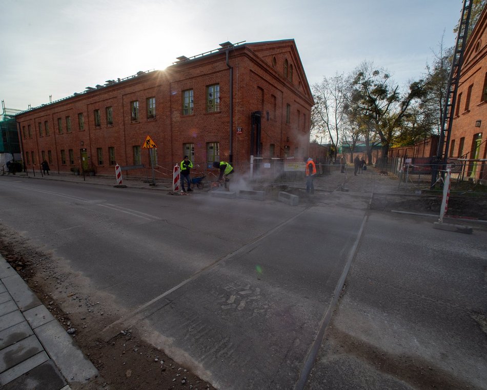 Droga rowerowa na Księżym Młynie