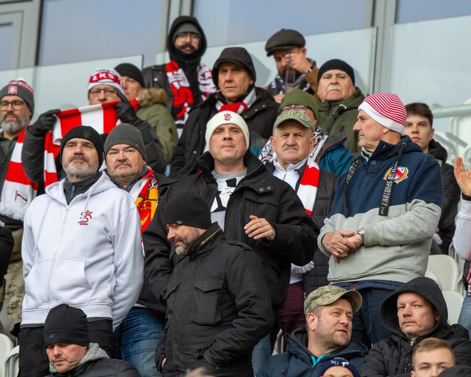 Kibice na meczu ŁKS Łódź kontra Bruk-Bet Termalica Nieciecza. Byłeś? Odszukaj się w galerii