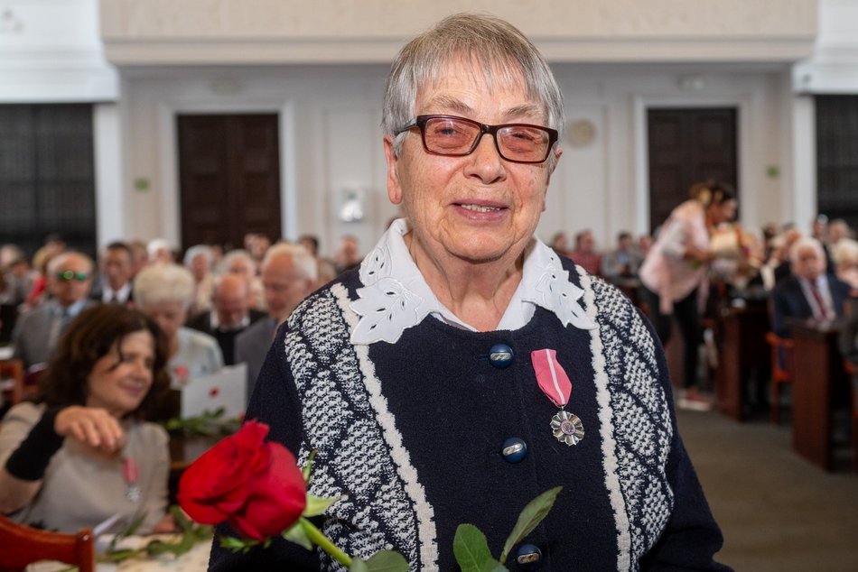 Łódź. Medale za długoletnie pożycie małżeńskie. Ich miłość przetrwała pół wieku!