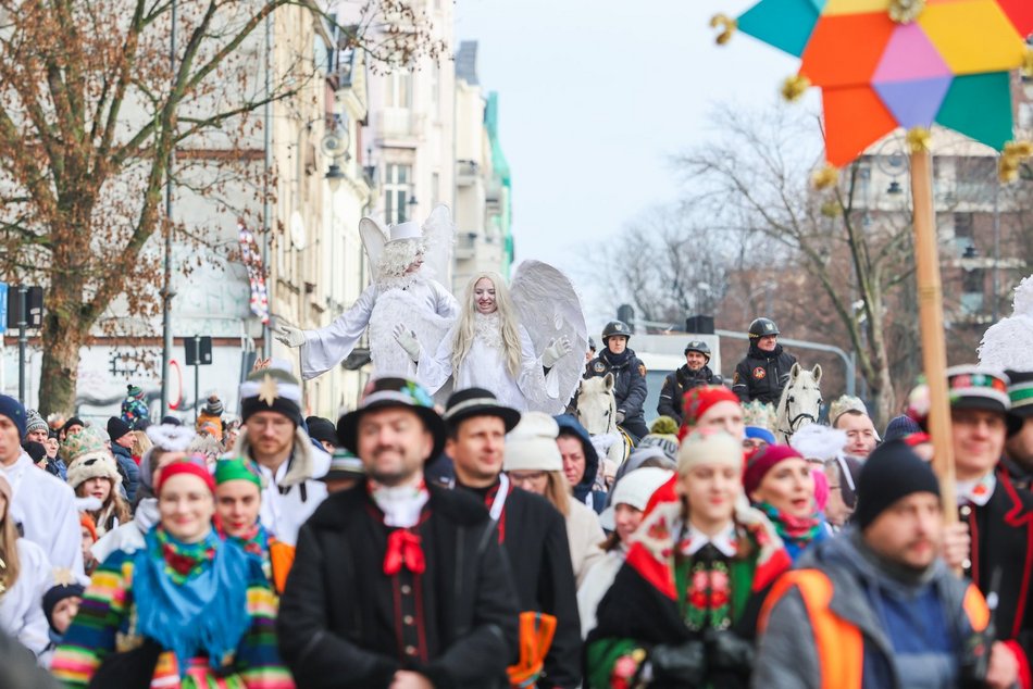 Orszak Trzech Króli przeszedł ulicami Łodzi