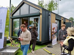 Łódź. Wielkie Targi Domów Szkieletowych, Modułowych i Mobilnych w Łodzi. Tłumy w Moto Arenie
