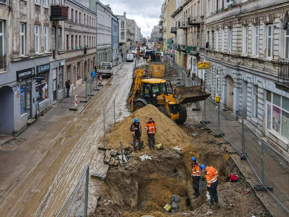 Modernizacja Legionów przyspiesza. Jest ogromny plac budowy, będzie zupełnie nowa okolica