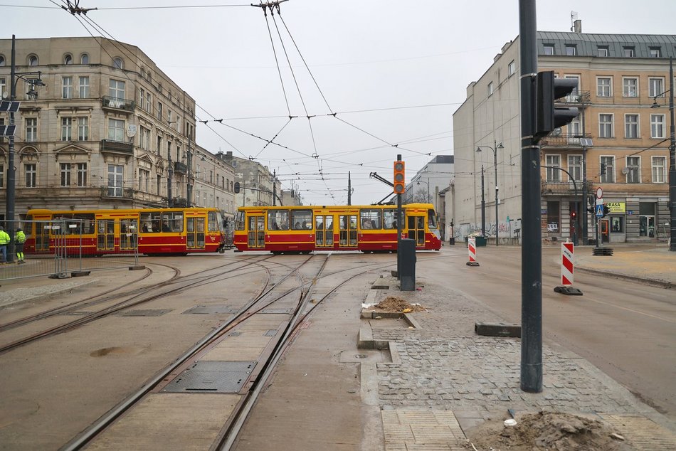 Tramwaje MPK Łódź wróciły na Legionów