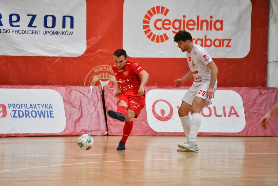 Zawodnicy Widzew Łódź Futsal