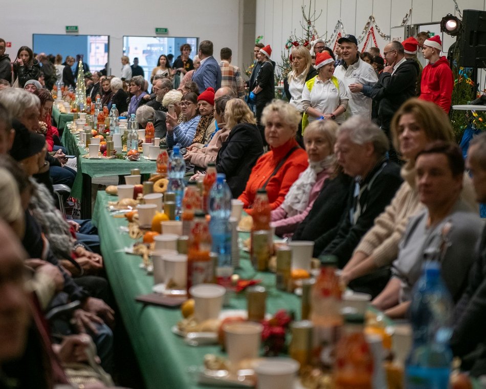 Miejska Wigilia dla osób samotnych w Łodzi 2024