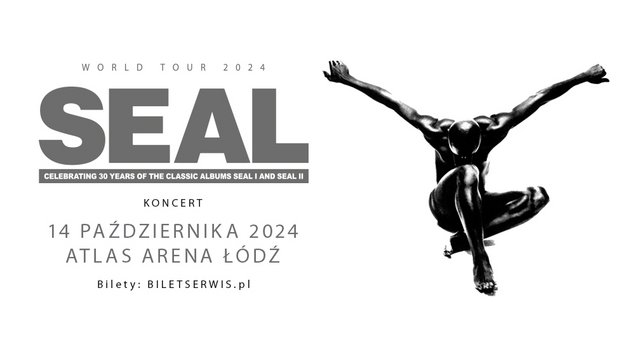 Seal wystąpi w Atlas Arenie! Brytyjski gwiazdor da w Łodzi jedyny koncert w Polsce