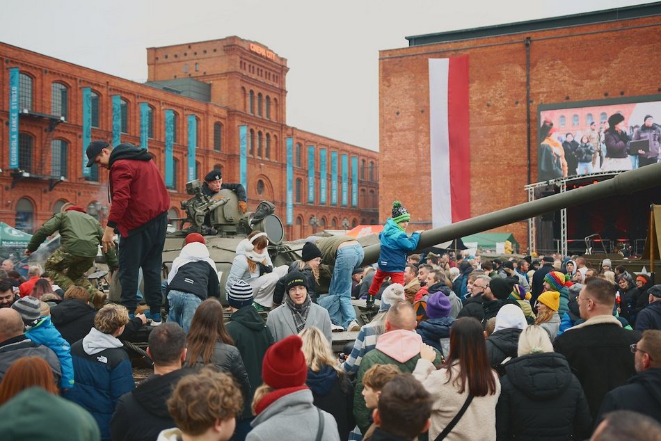 Łódź. Piknik Niepodległościowy w Manufakturze. Tak świętują łodzianie!