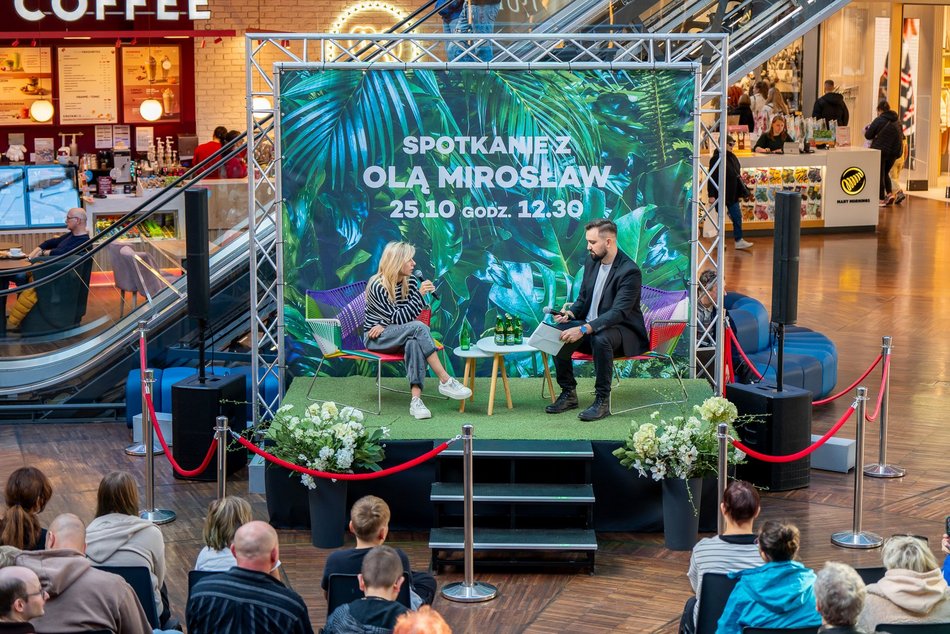 Łódź. Aleksandra Mirosław w Manufakturze. Złota medalistka olimpijska spotkała się z fanami