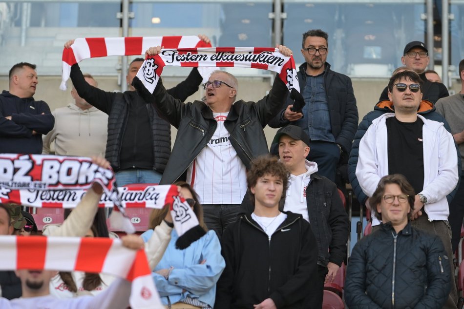 Kibice na meczu ŁKS Łódź ze Stalą Rzeszów. Byłeś? Odszukaj się w galerii