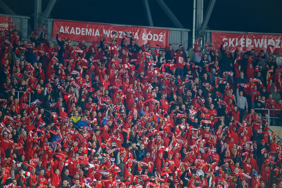Łódź. Kibice na meczu Widzewa Łódź z Lechią Gdańsk. Byłeś/aś? Odszukaj się w naszej galerii