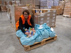 Łódź. Bank Żywności i Glovo łączą siły