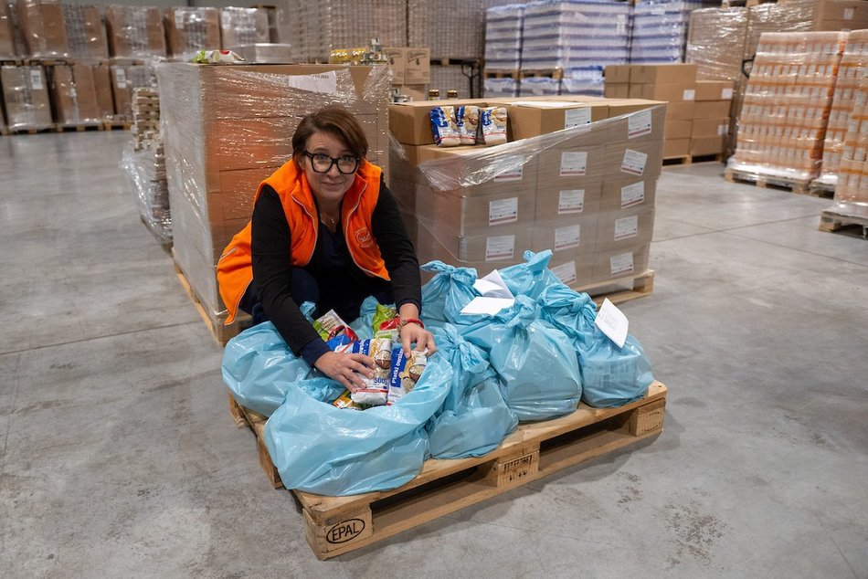 Łódź. Bank Żywności i Glovo łączą siły