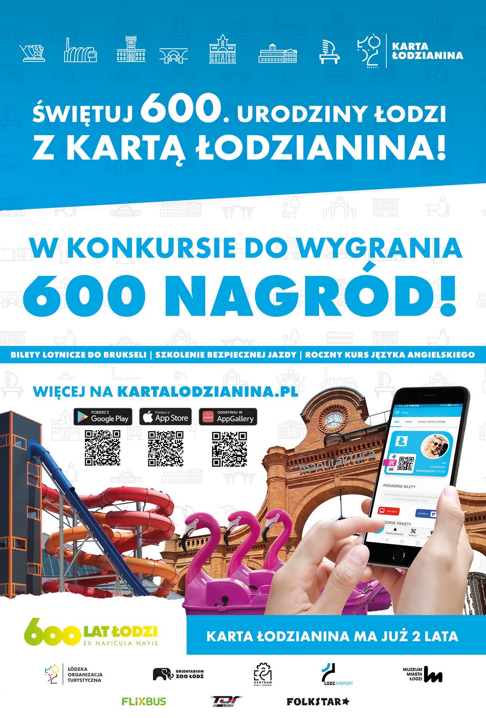 Z Kartą Łodzianina do zdobycia aż 600 nagród!