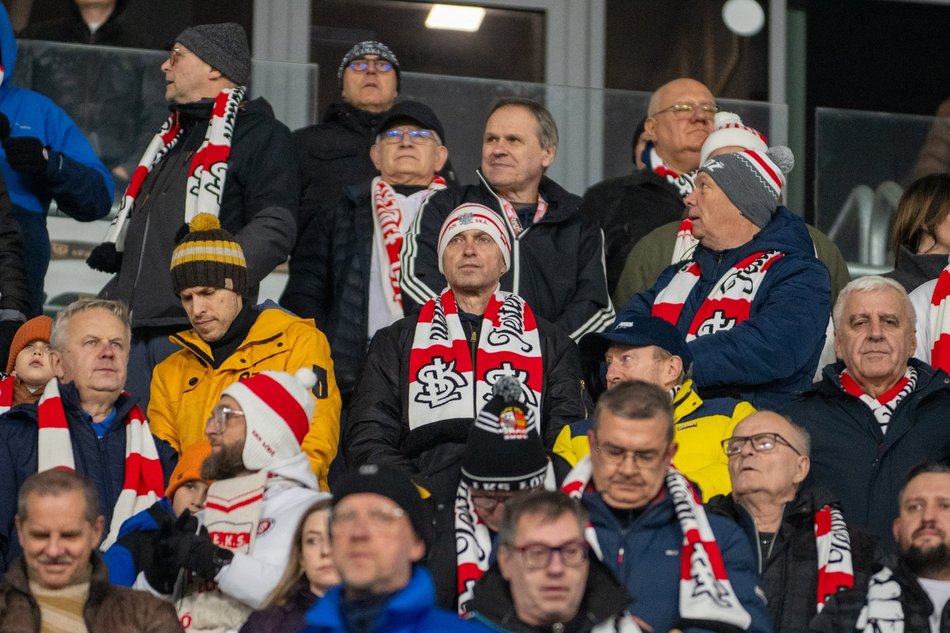 Kibice na meczu ŁKS Łódź z Puszczą Niepołomice. Byłeś/aś? Odszukaj się w galerii