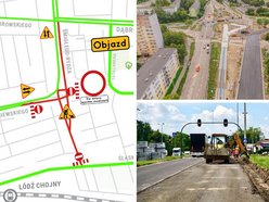 Łódź. Remonty dróg na Górnej w Łodzi nie zwalniają tempa! Kolej na rewolucję na rondzie Broniewskiego