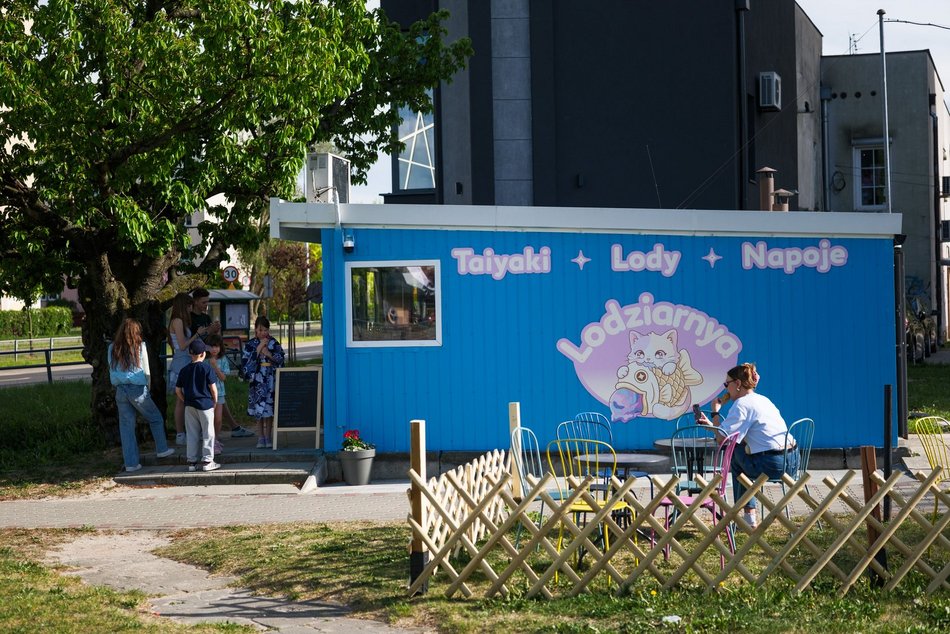 Łódź. Japońska lodziarnia na Retkini w Łodzi. Ciasteczka taiyaki, iced matcha i... Pokemony!