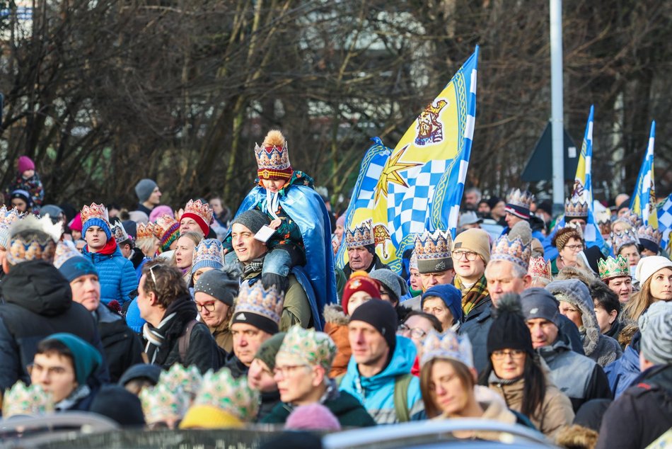 Orszak Trzech Króli przeszedł ulicami Łodzi