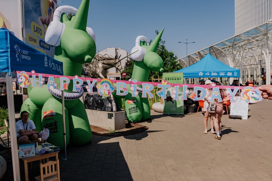 Urodziny Jednorożca z Łodzi! Tort, muzyka, słońca i dobra zabawa