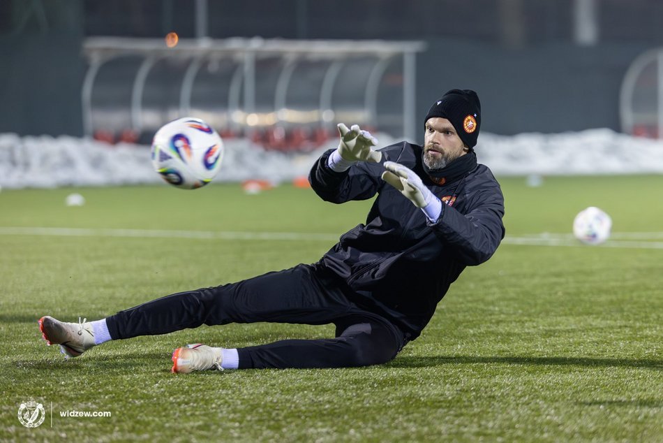 Łódź. Piłkarze Widzewa Łódź