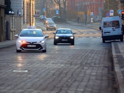 Łódź. Ulica Wigury przed remontem