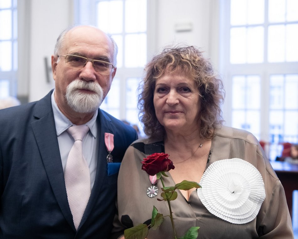 Medale dla małżeństw z Łodzi