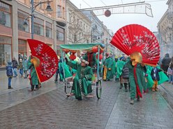 Orszak Trzech Króli na ul. Piotrkowskiej w Łodzi