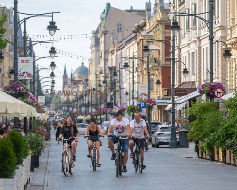 Piotrkowska tydzień przed 601. Urodzinami Łodzi