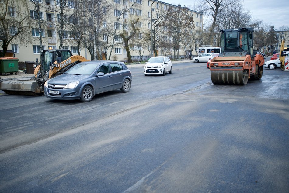 Remont Zbaraskiej i Kossaka w Łodzi. Zakończenie prac jeszcze przed Świętami!