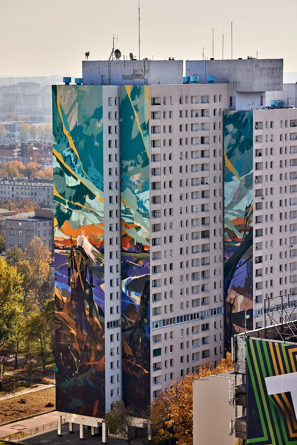 Manhattan w Łodzi. Mija 50 lat od rozpoczęcia budowy drapaczy chmur w centrum miasta