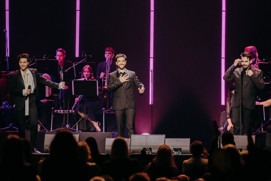 Il Volo w Łodzi. Włoskie trio wystąpiło z koncertem jubileuszowym w Atlas Arenie