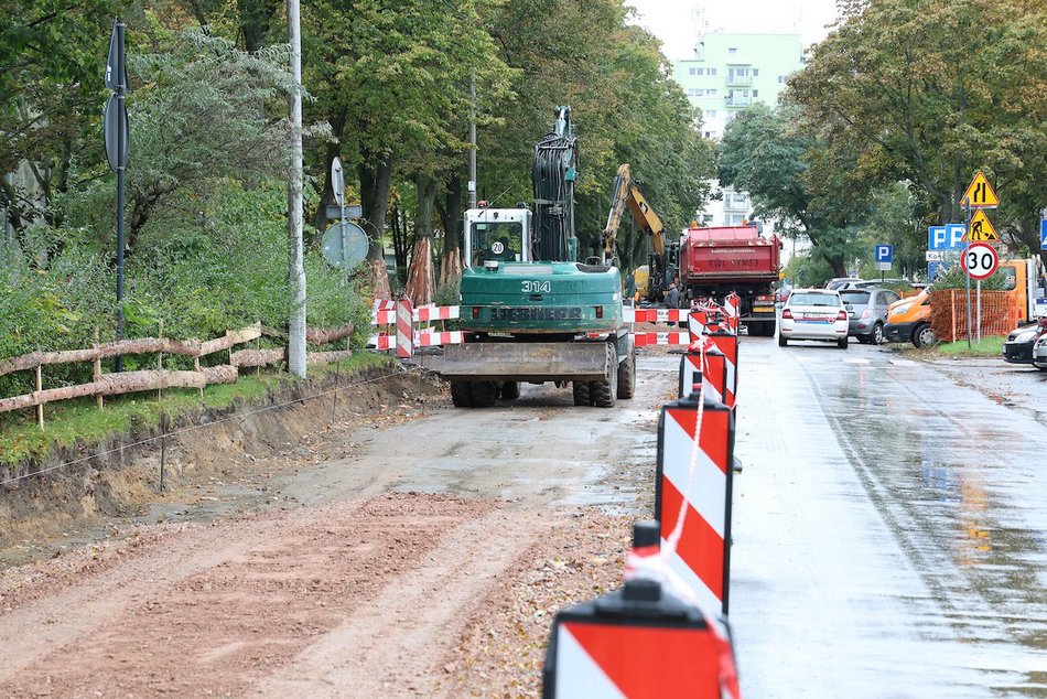 Łódź. Remont Łanowej w Łodzi nie zwalnia tempa