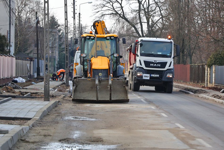 Raport z remontów dróg w Łodzi