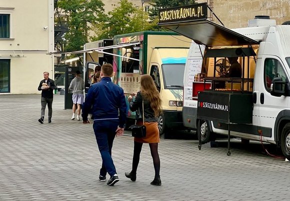 Wiosenny zlot food trucków w EC1