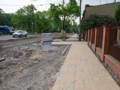 Ulica Krakowska w Łodzi w budowie