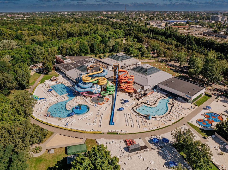 Łódź. Aquapark Fala w Łodzi
