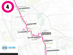 Łódź. „Czwórka” MPK Łódź znów na trasie!