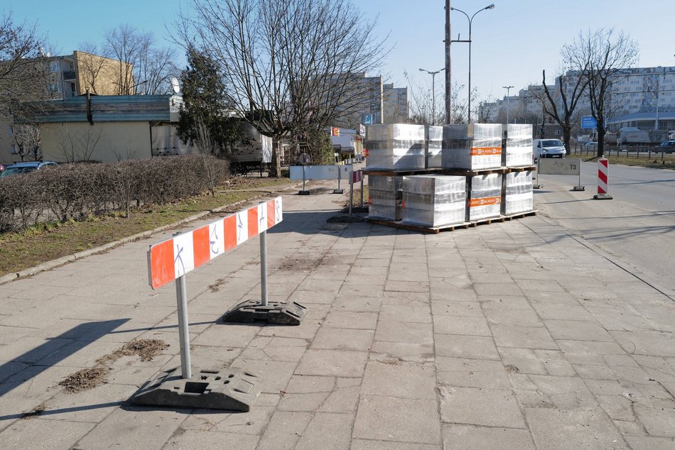 Łódź. Ulica Dąbrowskiego