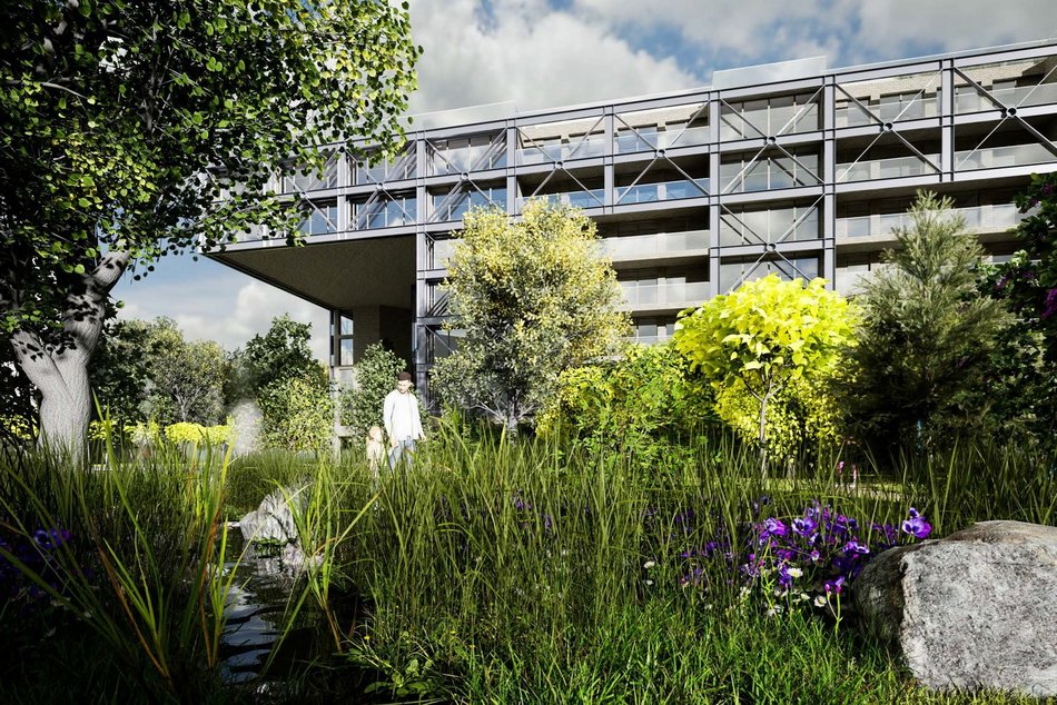 Nowe mieszkania przy Górniaku w Łodzi. Elewacja budzi emocje