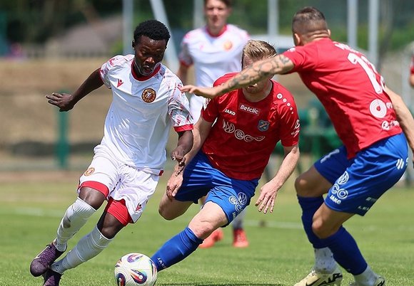 Łódź. Widzew Łódź - Odra Opole. Porażka w pierwszym sparingu