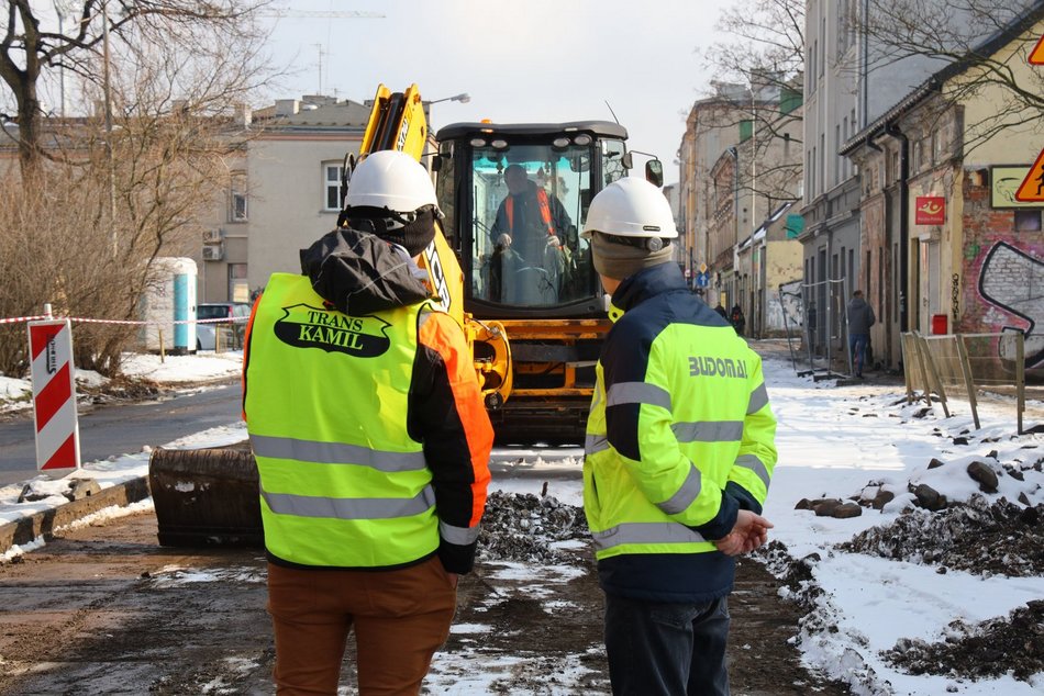 Przybyszewskiego w remoncie