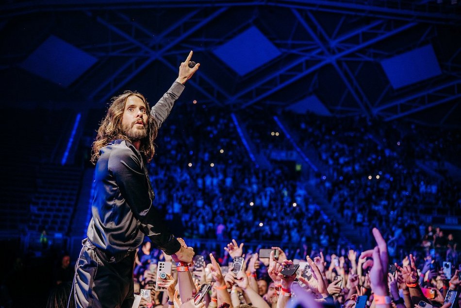 Łódź. Thirty Seconds to Mars w Łodzi! Tłumy na koncercie w Atlas Arenie!