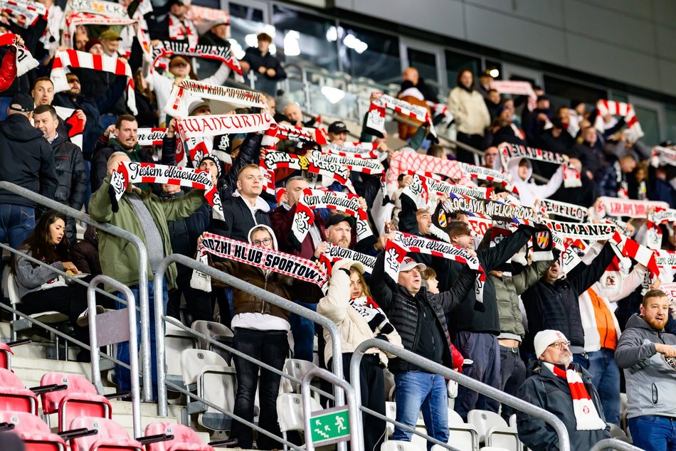 Łódź. Kibice na meczu ŁKS Łódź - Śląsk Wrocław. Byłeś/aś? Znajdź się w galerii