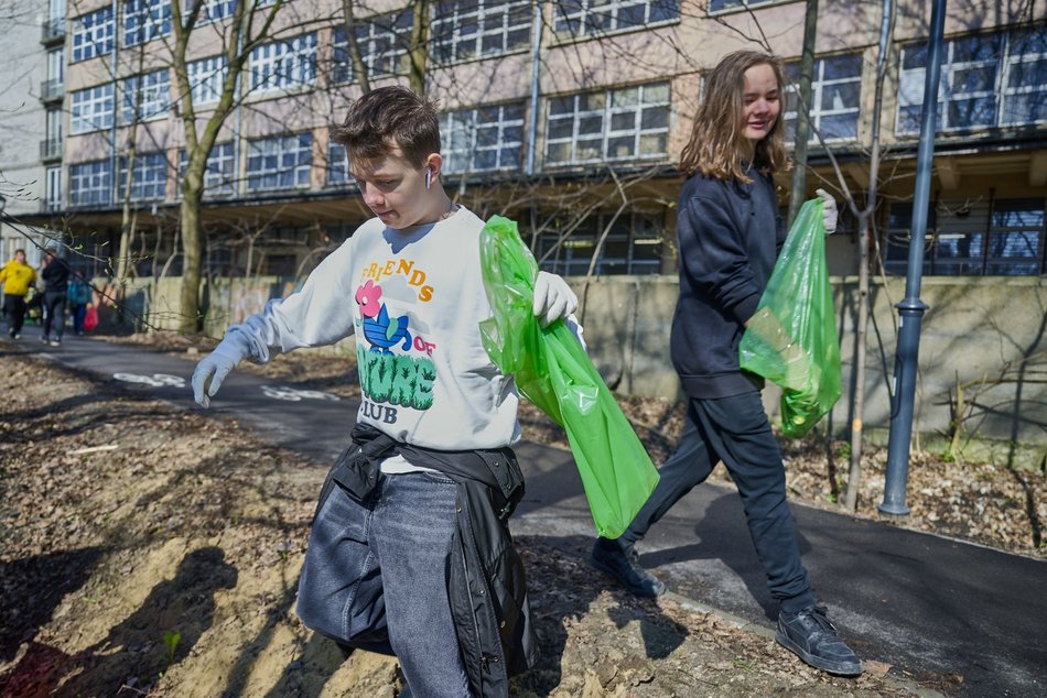 Trwa się Galante Sprzątanie 2024 w Łodzi