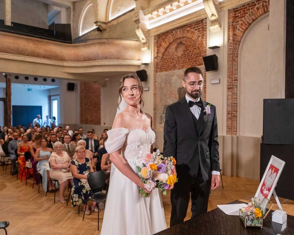 Łódź. Niezwykły ślub w Grand Hotelu w Łodzi. Para młoda wylicytowała go na aukcji WOŚP