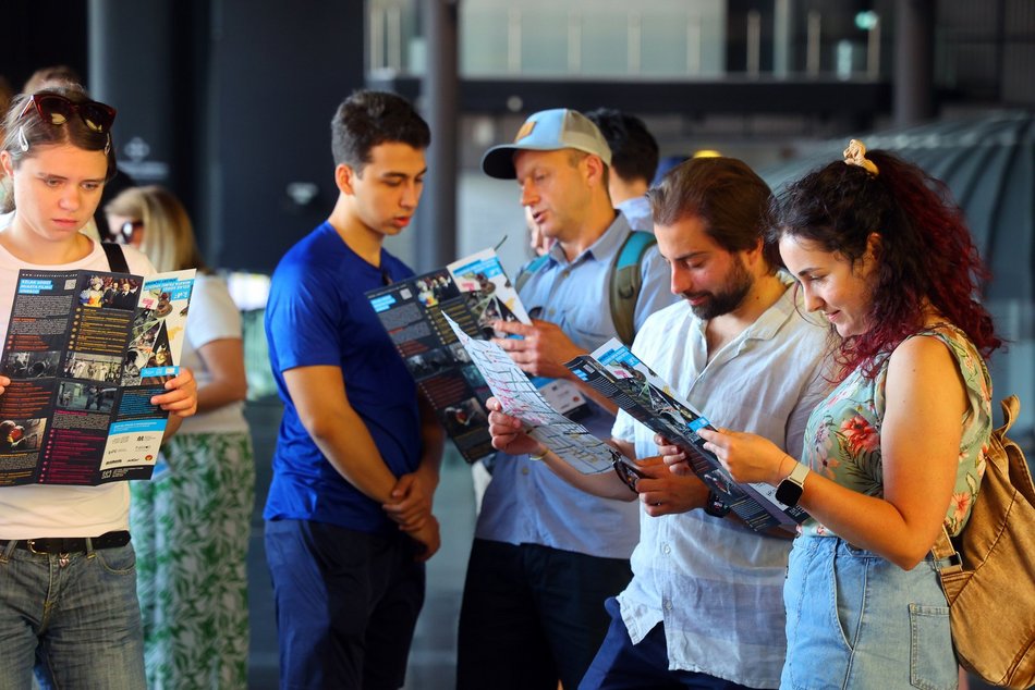 Łódź. Spacer szlakiem Łodzi filmowej. Kinomaniacy po raz kolejny nie zawiedli!