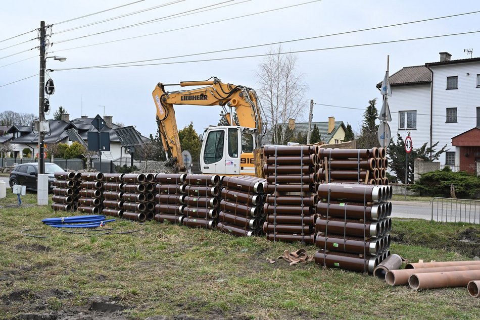 Łódź. Nowa kanalizacja na Kolumny w Łodzi. Pozwoli mieszkańcom przyłączyć się do sieci