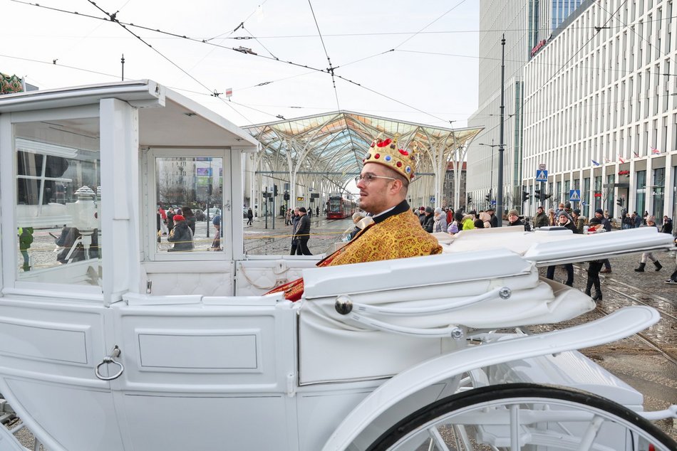 Orszak Trzech Króli przeszedł ulicami Łodzi