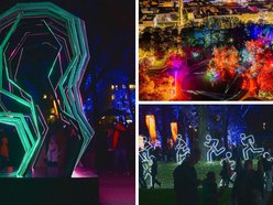 Park Staromiejski na Light Move Festival 2025 Łódź. Widzieliście go w takiej odsłonie?